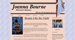 Desktop Screenshot of joannabourne.com